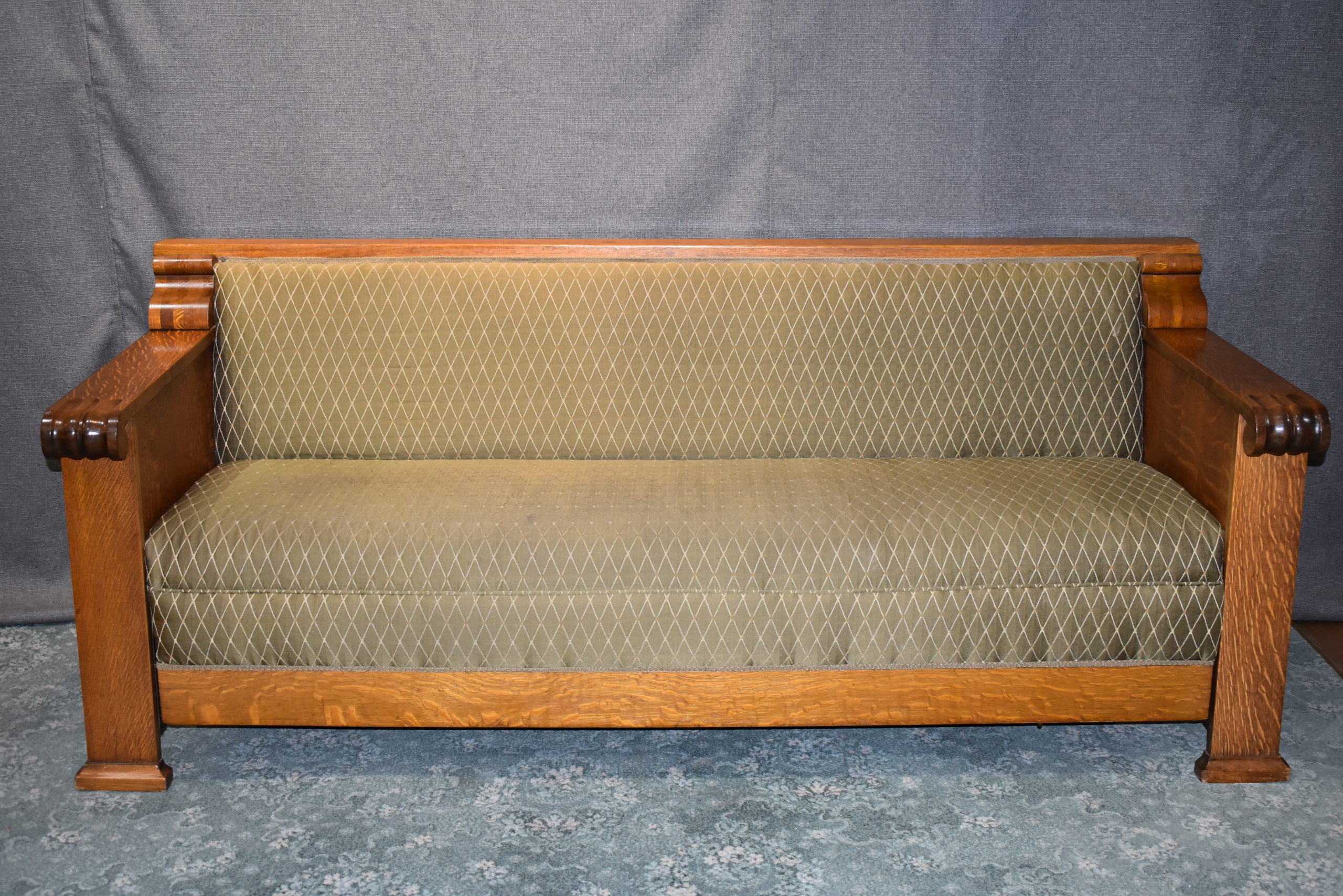 antique mission style sofa bed